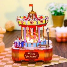 DIY Dolls House Merry Carousel