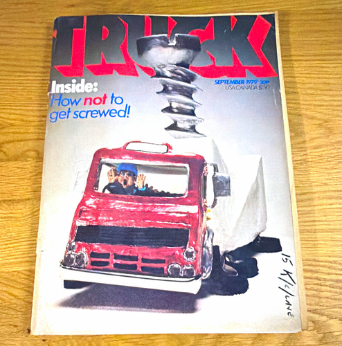 Truck magazine september 1979 - truck,