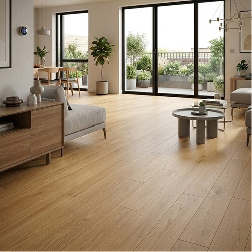 Solid oak floor - oak, 21mm