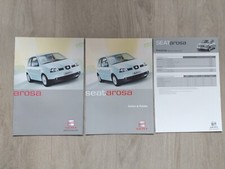 Seat Arosa brochures 5.2002 +