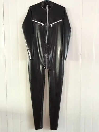 Latex rubber catsuit - catsuit, tight