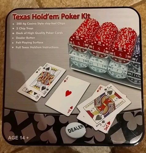 Texas hold poker kit - hold'em,