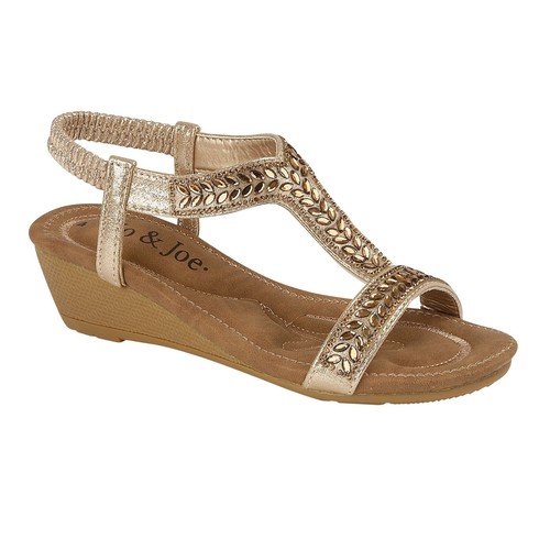 Ladies new wedge sandals - wedge,