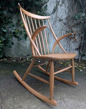 Danish Vintage Rocking Chair -