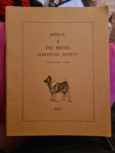 Annual the british - of, elkhound