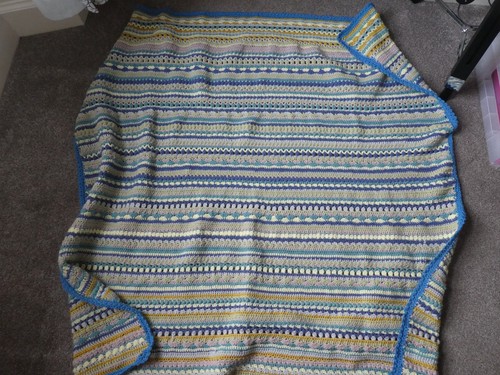 Vibrant wendy yarn afghan - wendy,