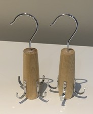 Bundle x 2 Wooden Belt Organizers, Belt Hanger Closet Organizers ⭐️VGC