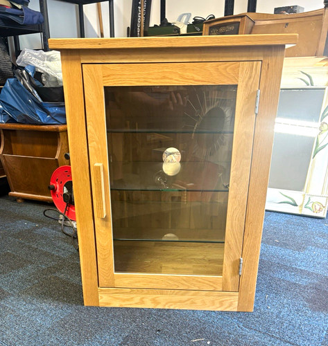 Solid oak arden - hi-fi, cabinet