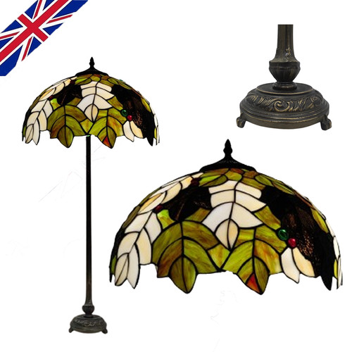 Tiffany style floor lamp - 16",