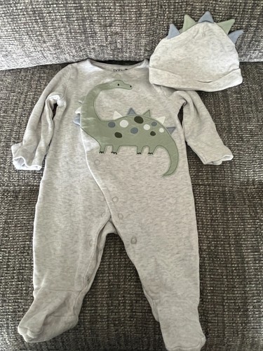Baby grey green - green, dinosaur