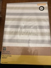 M & S Polycotton Single Duvet