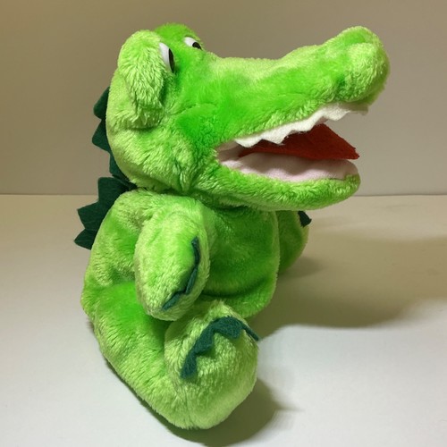 Vintage a plush - plush, crocodile