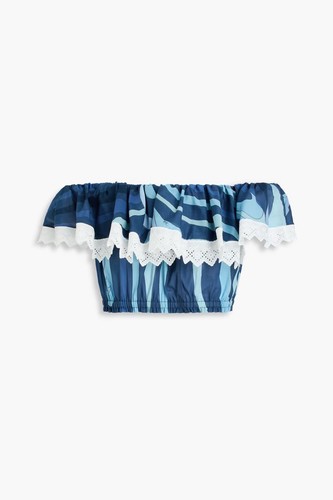 Emilio pucci off the shoulder - emilio,