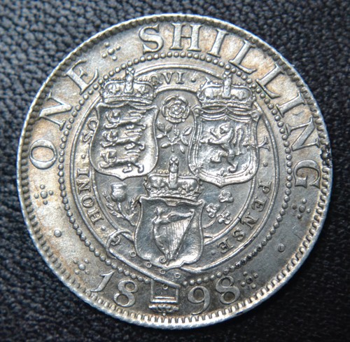 1898 queen victoria silver - 1898,