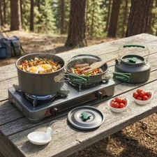 Camping Cookware Set for 2-3