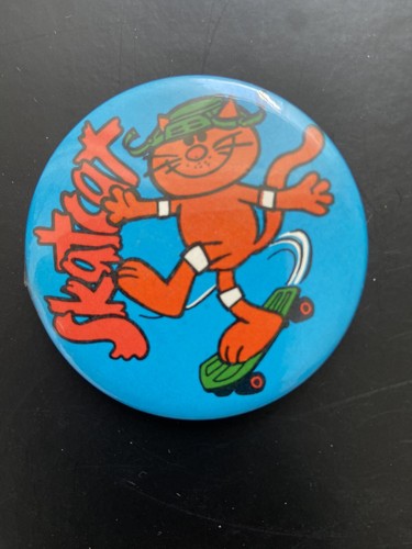 Vintage skateboard badge s - vintage,