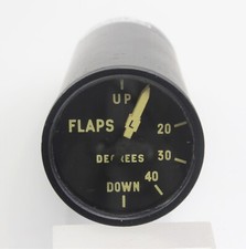 Wing Flap Position Indicator F212-1 USAF KC-135 Instrument Vintage Aircraft