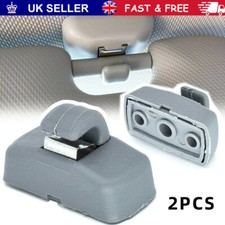 2x Sun Visor Clip For VW Bora