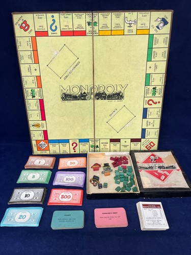Vintage 1930 monopoly game - 1930's,