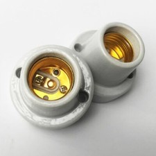 Lamp Socket Holder E27 Declining Ceramic Heat Emitter Reptile Light Base Brooder