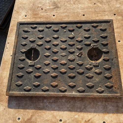 Cast iron manhole cover - manhole, 650mm