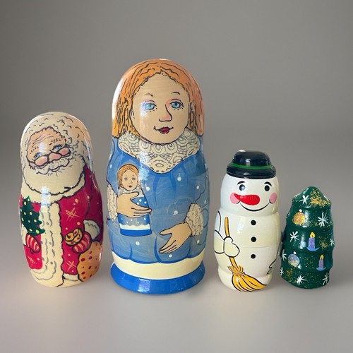 Russian nesting doll snow - nesting,