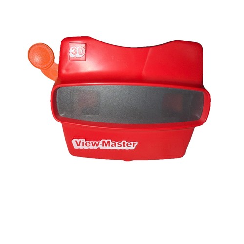 Vintage 1980s red viewmaster - 1980s,
