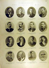 Original old antique print - antique,