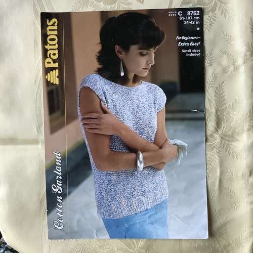 Patons cotton garland - garland, knitting