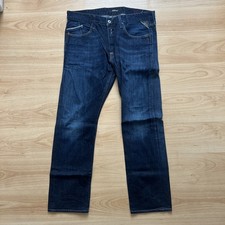 Replay Mens Jeans 36x32 Blue