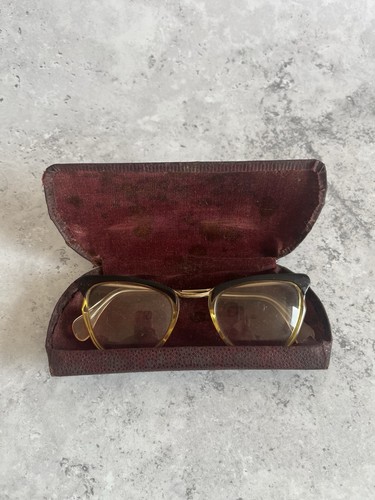 Vintage black clear catseye - vintage,