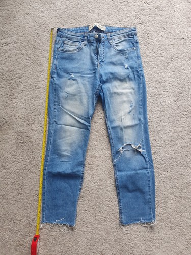 Denim women cropped blue - denim,