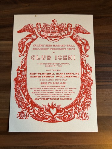 Club iceni rave flyer a5 - iceni,