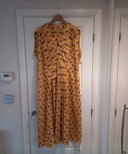 Zara Yellow Red Floral Silky