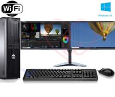 FAST DELL DUAL SCREEN PC