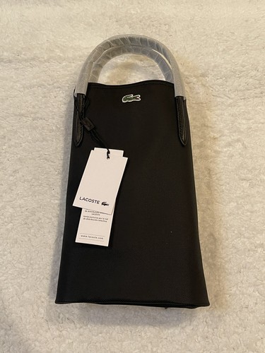 Nwt lacoste black shoulder - lacoste,