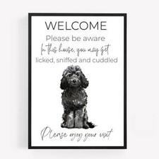 Welcome to our Home Black
