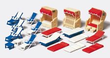 Beach Furniture Kit HO/OO Gauge Preiser 17308