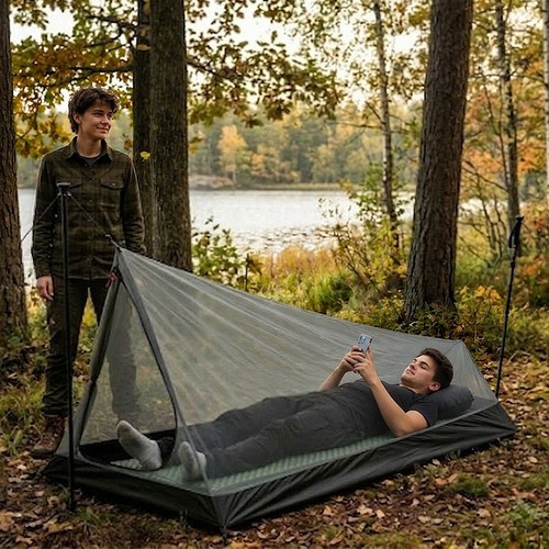 Ultralight mesh tent single - tent,