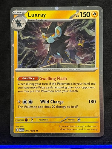 Luxray 071 193 cosmos - luxray, holo