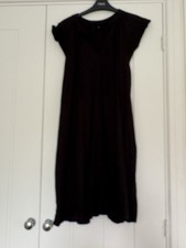 Next Black Linen Dress Size 12