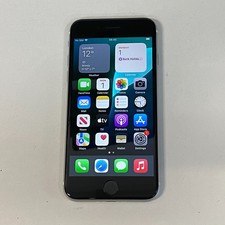 iPhone SE 2020 64GB White Network Unlocked iOS 18 Smartphone Battery 75%