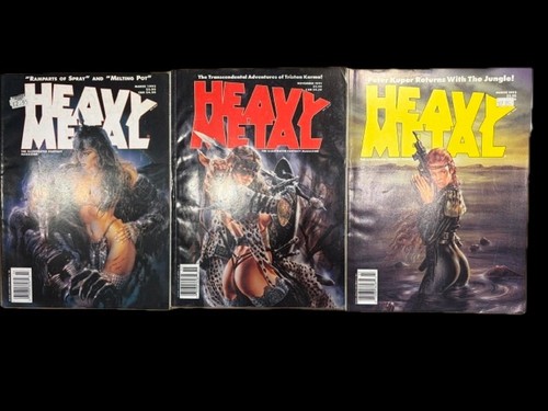 Heavy metal magazine - heavy, november