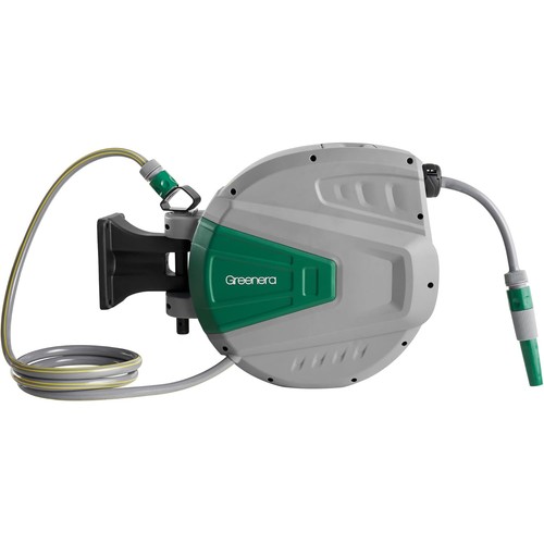 Wall mounted garden hose reel - garden,