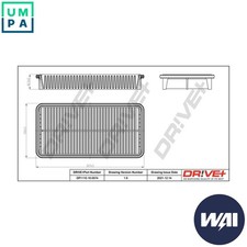 AIR FILTER DP1110.10.0574 FOR