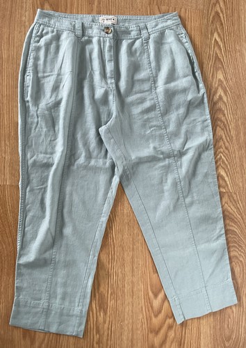 Fat face linen mix cropped - fat,