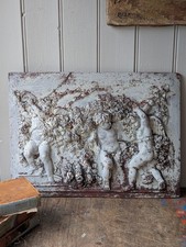 Terracotta Cherubs/garland  Wall Hanging plaque, decorative,home, garden 