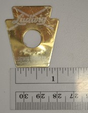 LUDWIG KEYSTONE DRUM BADGE