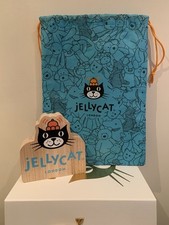 Jellycat London Blue Official Drawstring Dust Bag Authentic Medium 40CM x 28CM