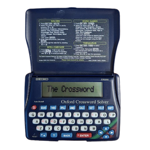 Seiko er3200 oxford - seiko, crossword